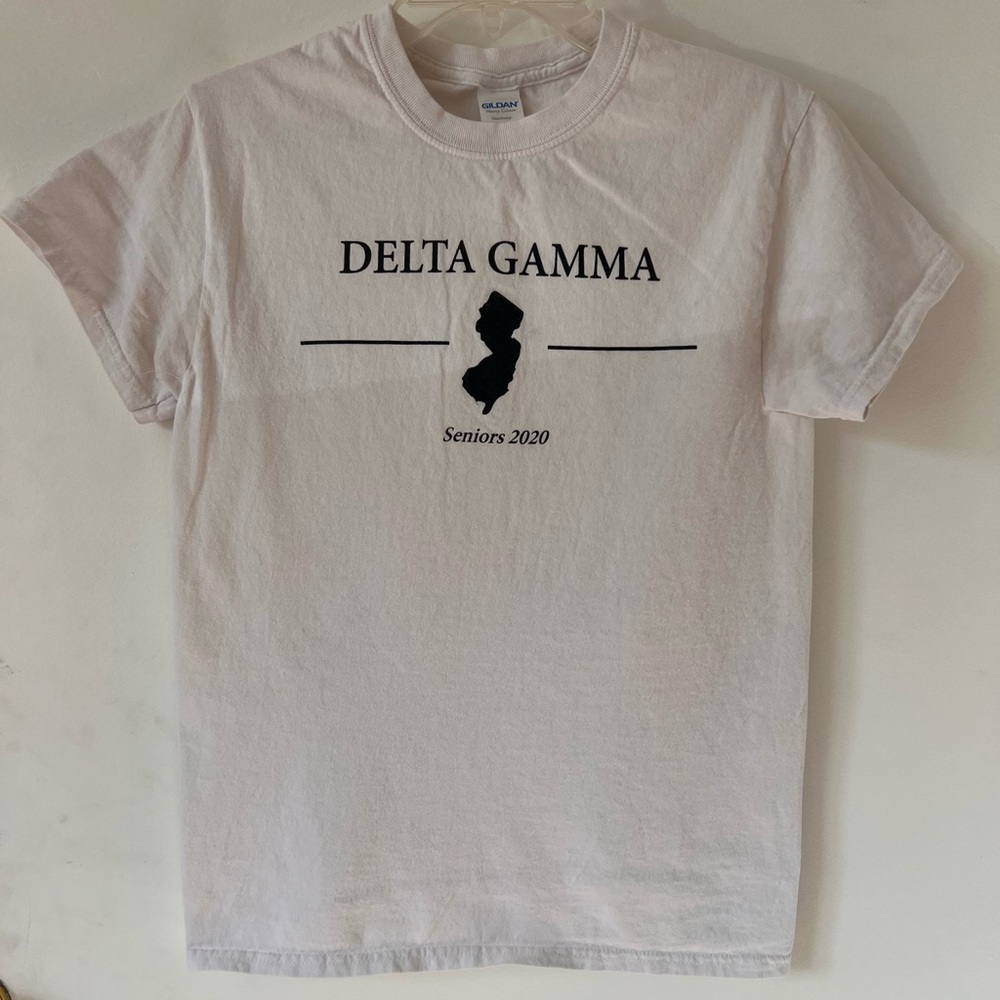 Delta Gamma Seniors 2020 White Tee